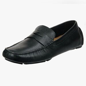 Cole Haan Men's Howland Penny Loafers Black Leather Driving Shoes